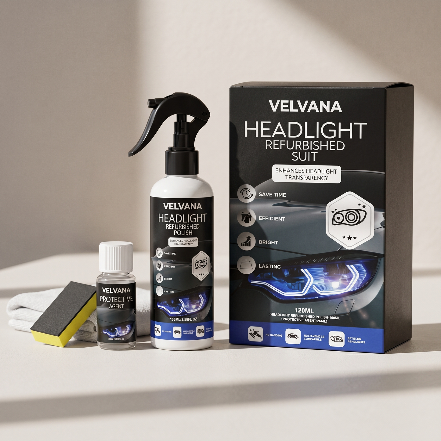 Headlight Restoration Kit